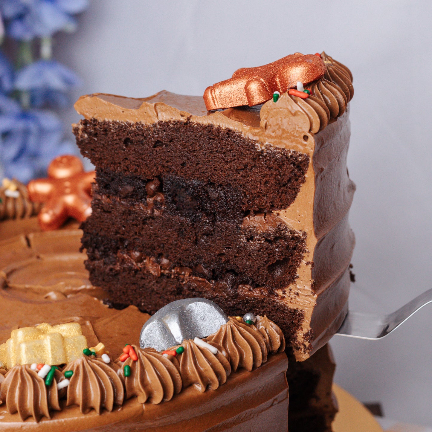 Chocolate Brownie Crunch Cake