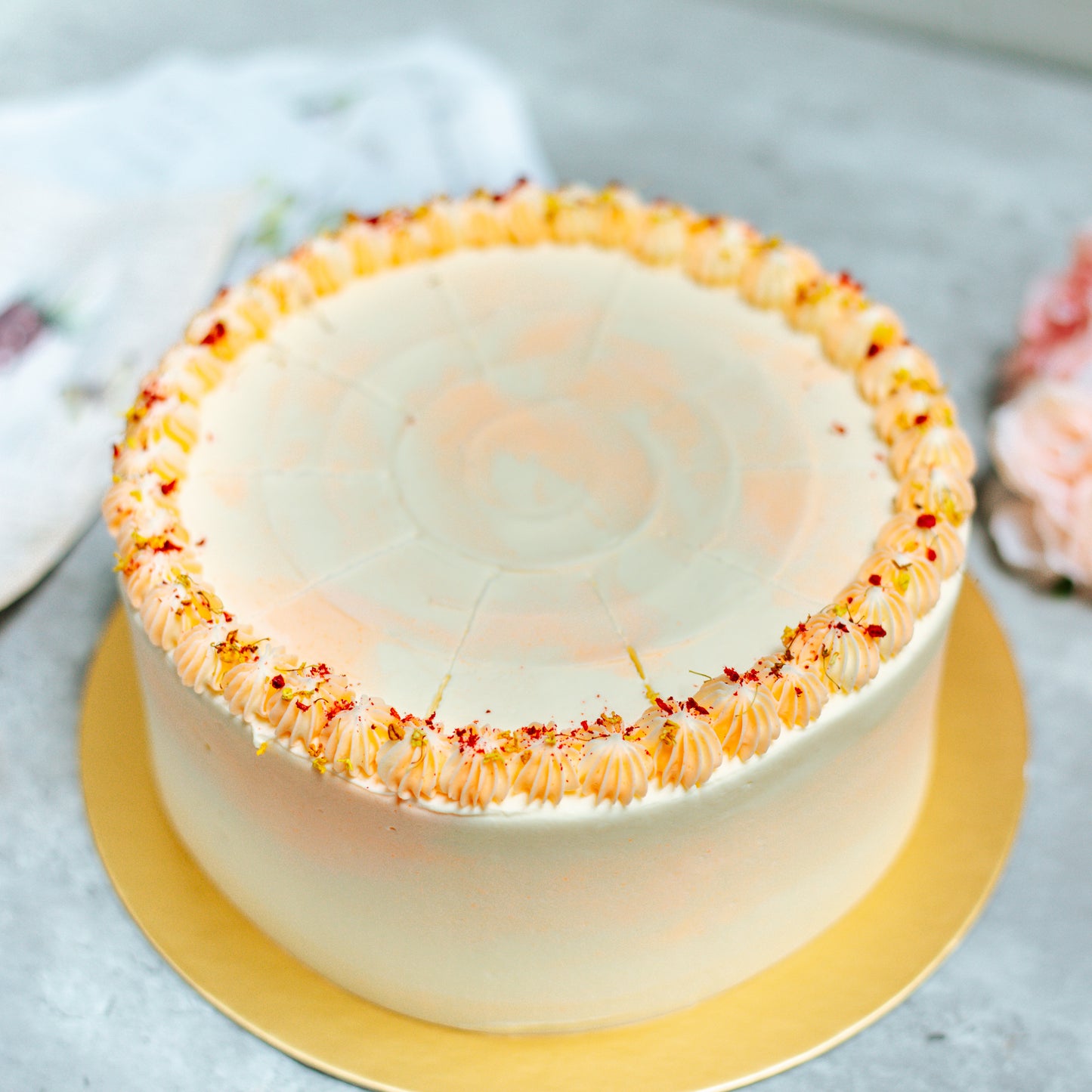Yuzu Osmanthus Cake